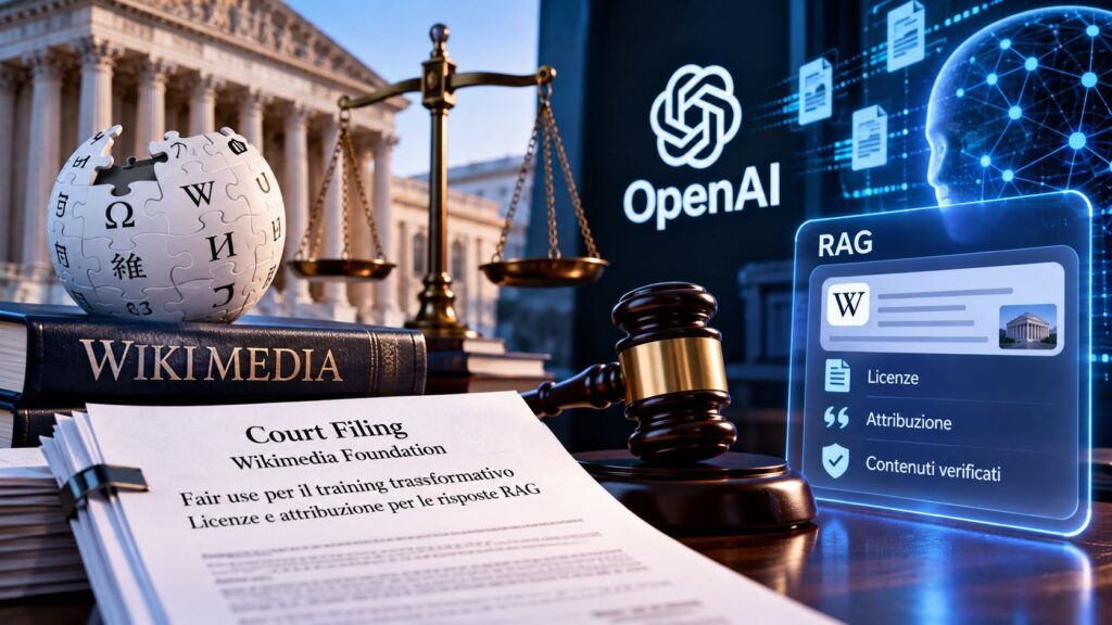 Diritto Wikimedia e intelligenza artificiale