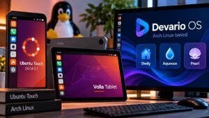 Ubuntu Touch chiude due falle root, Devario OS rinnova Arch Linux