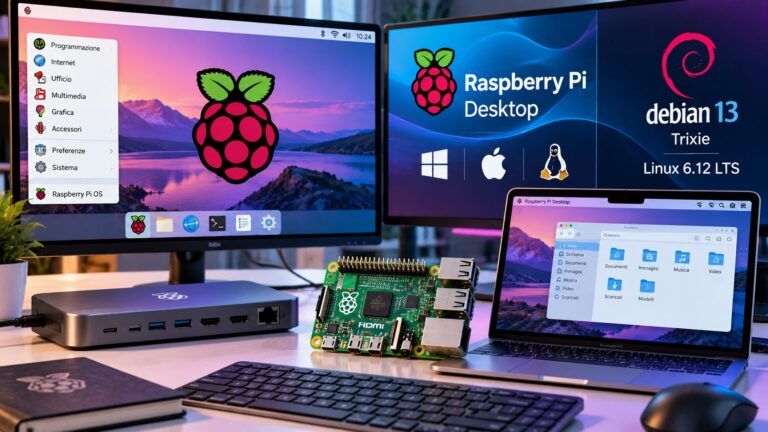 Ecosistema Raspberry Pi sul Desktop