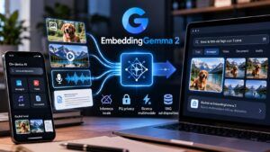 EmbeddingGemma 2 porta l’AI multimodale offline e riduce il cloud 12 EmbeddingGemma 2 porta l’AI multimodale offline e riduce il cloud