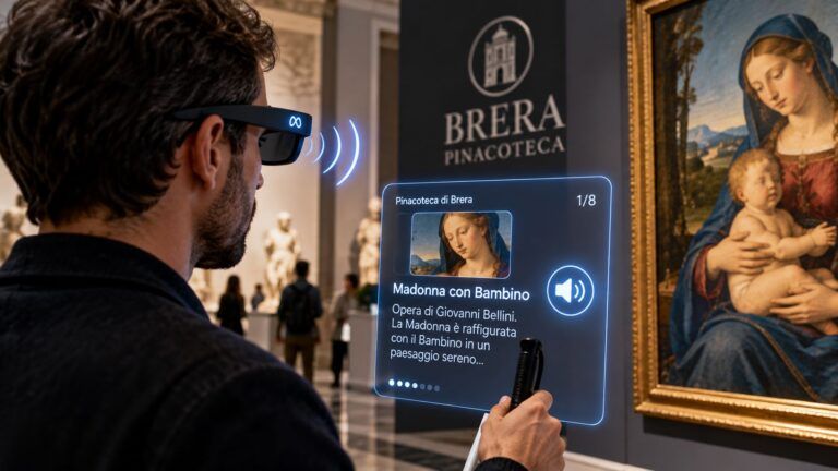 Esperienza AR alla Pinacoteca di Brera