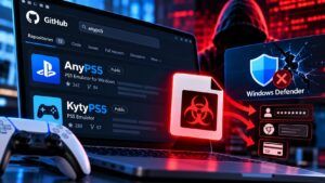Falsi emulatori PS5 su GitHub nascondono malware che aggira Defender 10 Falsi emulatori PS5 su GitHub nascondono malware che aggira Defender