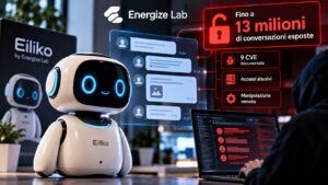 Eiliko, 13 milioni di chat esposte: il robot AI si può dirottare da remoto 3 Eiliko, 13 milioni di chat esposte: il robot AI si può dirottare da remoto