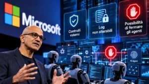 Microsoft tratta l’AI come insider threat: Nadella chiede il freno d’emergenza 3 Microsoft tratta l’AI come insider threat: Nadella chiede il freno d’emergenza