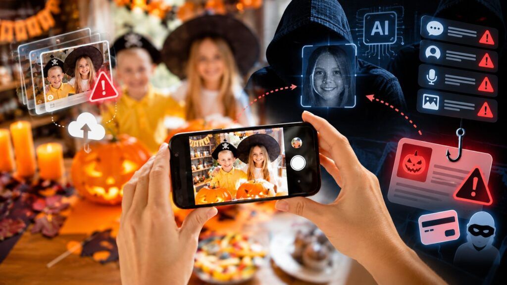 Halloween, il Garante privacy avverte su foto dei minori e truffe online 2 Halloween digitale privacy e rischi online