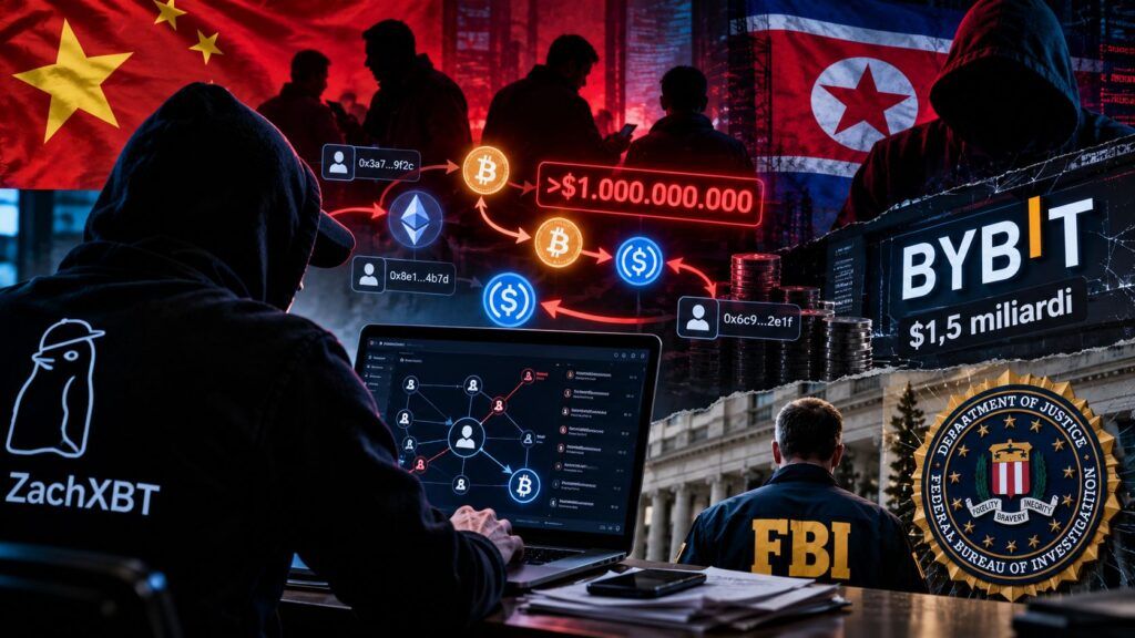 ZachXBT infiltra i riciclatori di Lazarus e segue i fondi rubati a Bybit 2 Indagine Crypto Tra Hack e Geopolitica