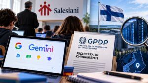 Google celebra Gemini nelle scuole, Finlandia indaga sui data center