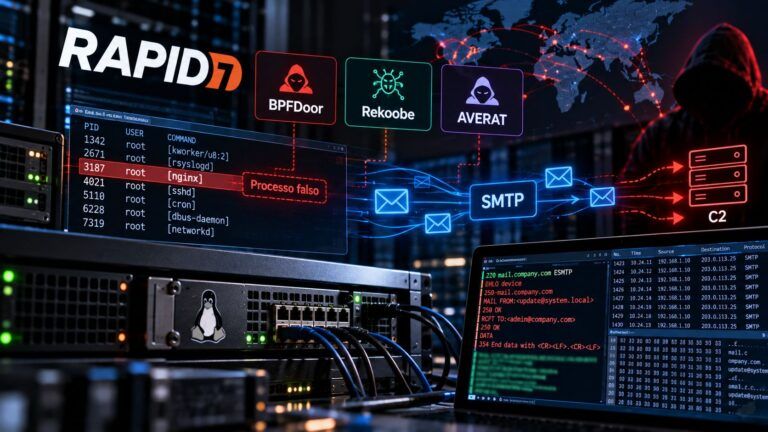 Infografica Cybersecurity Flussi SMTP e C2 1