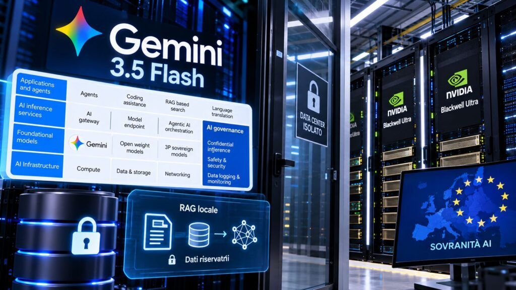 Google porta Gemini nei data center isolati: AI sovrana con Nvidia Blackwell 2 Infrastruttura AI sovrana e sicura