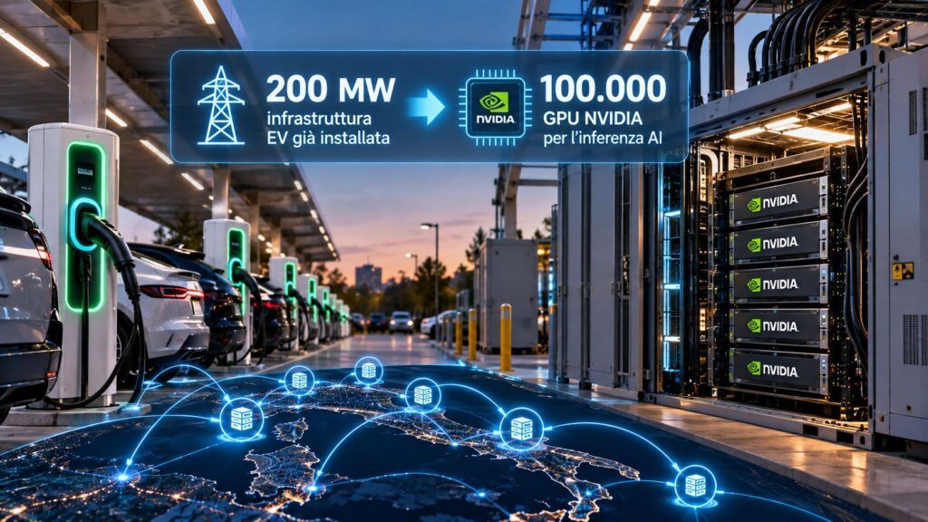 Infrastruttura EV e intelligenza artificiale