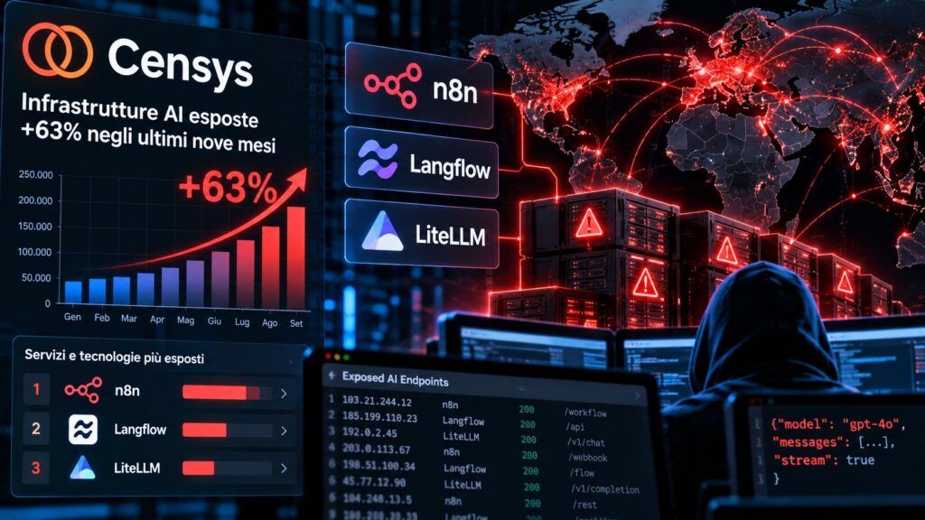 Infrastrutture AI esposte nel mondo