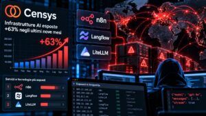 Censys: infrastrutture AI esposte +63%, n8n concentra il nuovo rischio Internet 4 Censys: infrastrutture AI esposte +63%, n8n concentra il nuovo rischio Internet