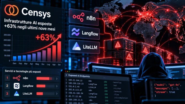 Infrastrutture AI esposte nel mondo