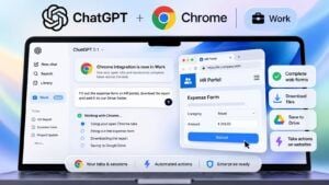 ChatGPT entra in Chrome: legge le schede e può agire sui siti aperti