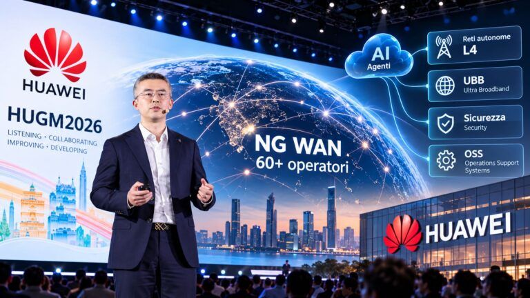 Keynote Huawei tra reti e intelligenza artificiale