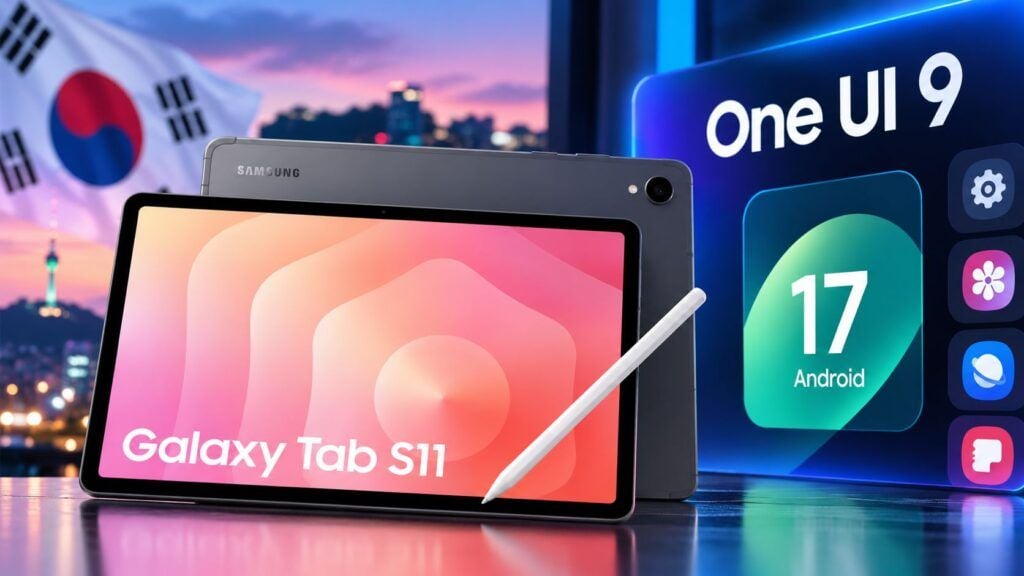 Lancio Galaxy Tab S11 One UI 9 e Android 17
