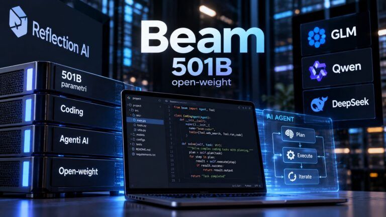 Lancio di Beam 501B open weight