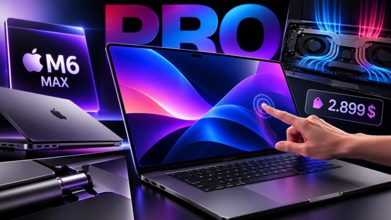 MacBook Pro M6 Max Futuro OLED