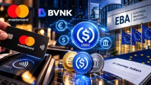 Mastercard industrializza le stablecoin, l’UE mette USDC sotto EBA 3 Mastercard industrializza le stablecoin, l’UE mette USDC sotto EBA