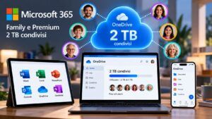 Microsoft 365 taglia lo storage Family e Premium e lo rende condiviso 1 Microsoft 365 taglia lo storage Family e Premium e lo rende condiviso