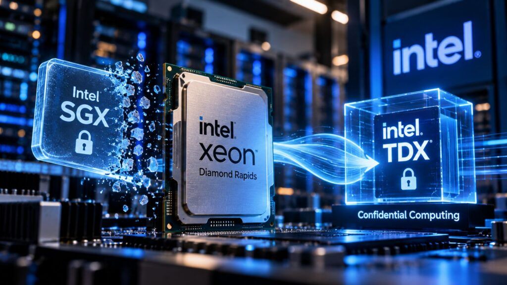 Intel SGX esce dai futuri Xeon: Diamond Rapids sarà l’ultimo a supportarlo 2 Migrazione da SGX a TDX confidential computing