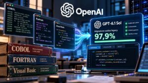 OpenAI testa GPT-6.1 Sol sul COBOL: 97,9% di migrazioni corrette nei test 5 OpenAI testa GPT-6.1 Sol sul COBOL: 97,9% di migrazioni corrette nei test