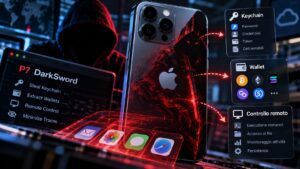 P7 DarkSword evolve su iPhone: lo spyware ora apre il controllo remoto
