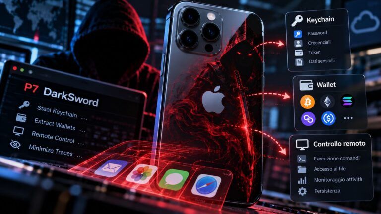 Minaccia DarkSword su iPhone
