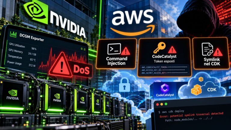 Montage di sicurezza NVIDIA e AWS