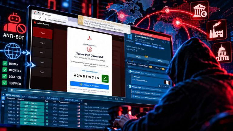 Montaggio cinematografico di cyber sicurezza neon