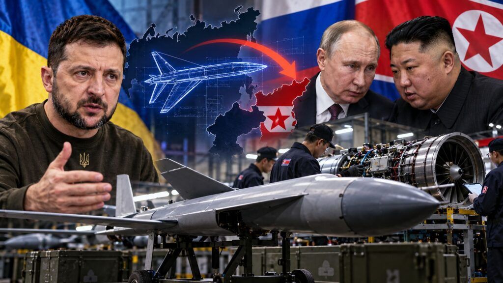 Russia-Corea del Nord, Zelensky accusa Mosca di trasferire tecnologia per droni a reazione 2 Montaggio geopolitico su droni e trasferimenti tecnologici