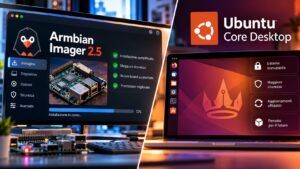 Armbian Imager 2.5 e Ubuntu Core Desktop: Linux cambia modello