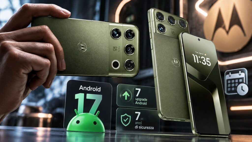 Motorola Signature Verde Android 17