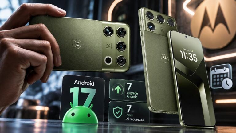 Motorola Signature Verde Android 17