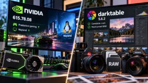 Linux aggiorna lo stack grafico con NVIDIA 615.78.08 e Darktable 5.6.2 3 Linux aggiorna lo stack grafico con NVIDIA 615.78.08 e Darktable 5.6.2