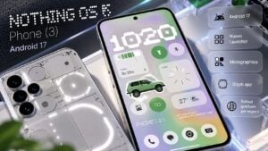 Nothing OS 5 stabile su Phone (3): Android 17 cambia Launcher e Glyph 8 Nothing OS 5 stabile su Phone (3): Android 17 cambia Launcher e Glyph