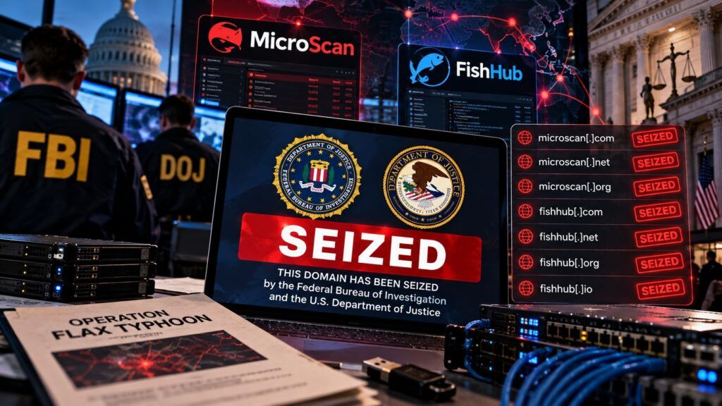 FBI spegne MicroScan e FishHub: colpo all’infrastruttura cyber cinese 2 Operazione Flax Typhoon Siti Sequestrati