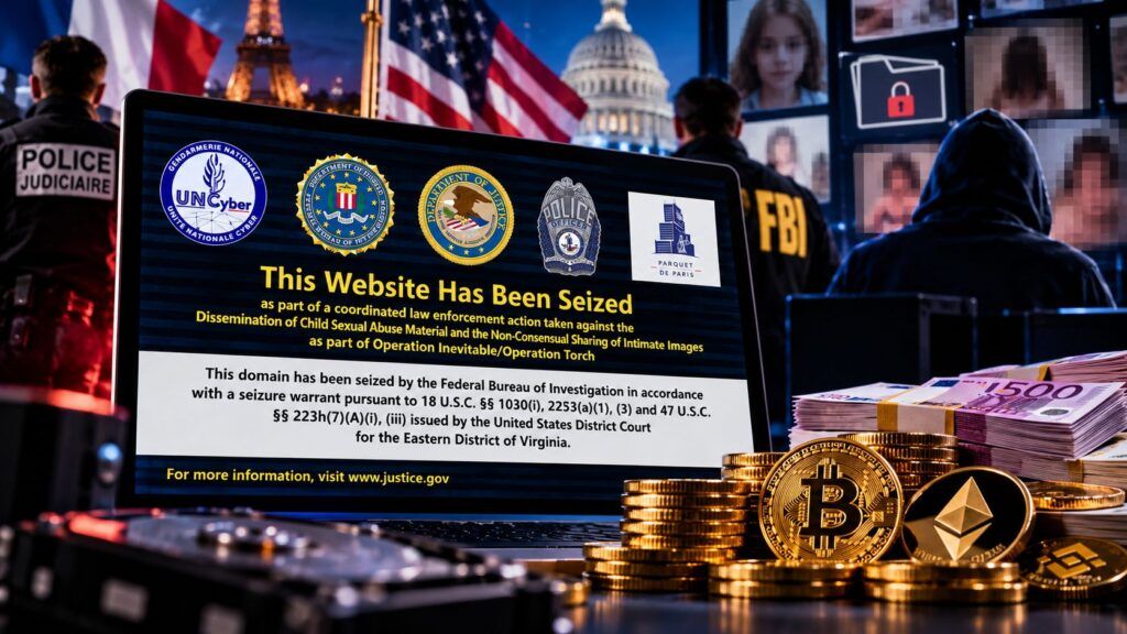 NudeLeaksTeens, 17.000 vittime: foto intime rubate vendute in crypto 2 Operazione internazionale sito sequestrato