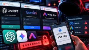 ChatGPT e Gemini falsi rubano account pubblicitari e codici MFA 5 ChatGPT e Gemini falsi rubano account pubblicitari e codici MFA