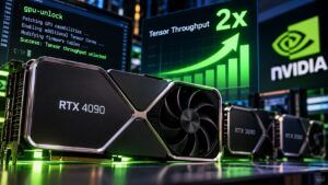 Nvidia RTX 4090 sbloccata: Tensor AI raddoppia, ma gli LLM no