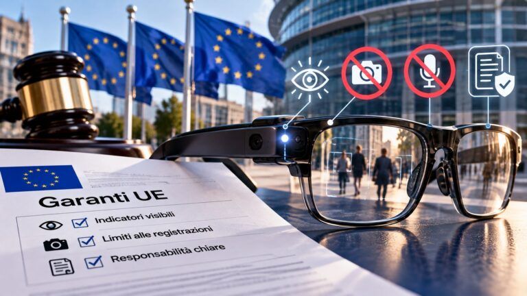 Regole UE per gli Smart Glasses