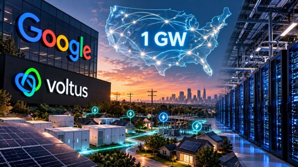 Google e Voltus preparano una centrale virtuale da 1 GW per i data center 2 Rete energetica e data center AI