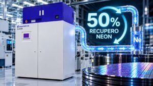 Gigaphoton ricicla il neon dei laser DUV: il collo di bottiglia cambia forma 1 Gigaphoton ricicla il neon dei laser DUV: il collo di bottiglia cambia forma