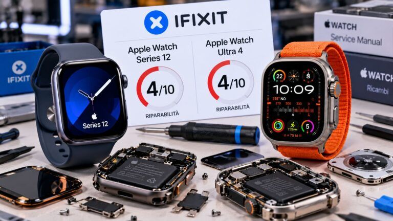 Riparabilita Apple Watch 4 10