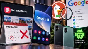 Samsung News chiude il 21 dicembre: One UI 9 divide DuckDuckGo