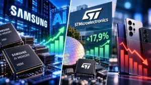 Samsung e STMicroelectronics: l’AI spinge i chip e divide i bilanci 2 Samsung e STMicroelectronics: l’AI spinge i chip e divide i bilanci