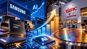 Samsung e TSMC corrono con l’AI: memoria e foundry diventano il collo di bottiglia