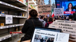 Supermercati vuoti e giornalismo in crisi: il Sud smaschera l'informazione italiana 5 Supermercati vuoti e giornalismo in crisi: il Sud smaschera l’informazione italiana