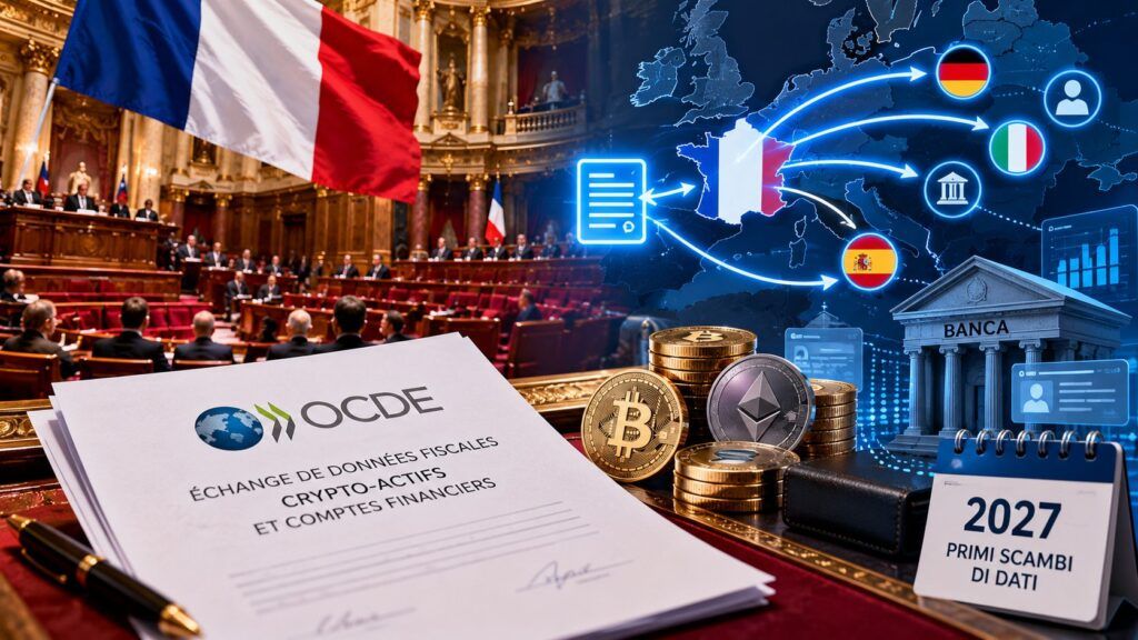 Francia approva al Senato lo scambio fiscale dei dati crypto 2 Scambio fiscale internazionale dal 2027