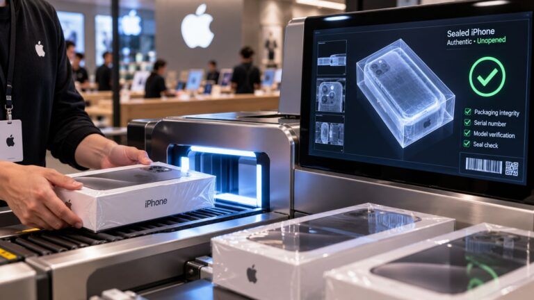 Scansione intelligente di iPhone sigillati